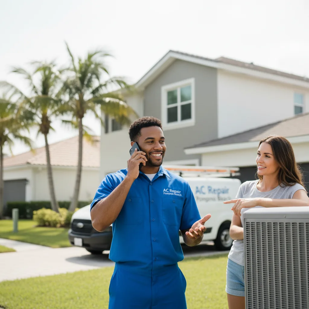 AC Repair Pompano Beach customer support in Larose